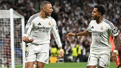 Mbappe and Rodrygo (©AFP)