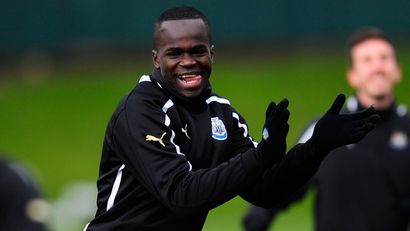 Cheick Tiote and his "most beautiful smile in football" (©Stu Forster/Getty Images)