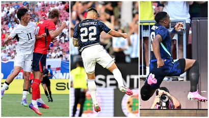 Kane, Lautaro and Endrick were all scorers in their national teams' wins (©Gallo Images)