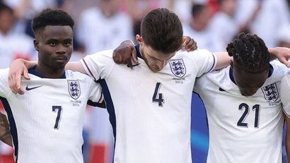 Despite Saka serving as Arsenal's vice-captain, Rice got the nod for the role with England (©Jonathan Moscrop/Getty Images/Gallo Images)