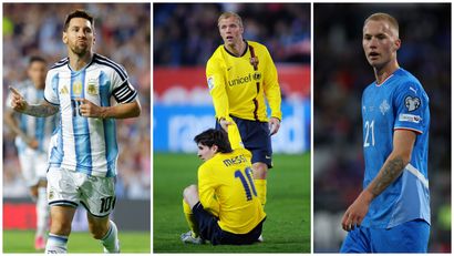 Gudjohnsens as a testament to Messi's longevity - teammate with Eidur, rival with Daniel (©Getty Images/Gallo Images)