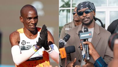 Eliud Kipchoge, Nyashinski © AFP, Nyashinski