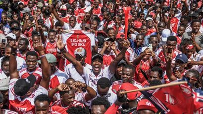 Arsenal fans © AFP