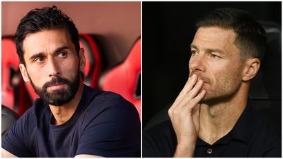 Alvaro Arbeloa and Xabi Alonso (©Getty images)