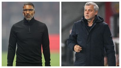 Habib Beye and Bruno Genesio (©AFP)