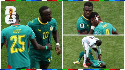 Mane and his teammates were left in tears... (©Getty images)