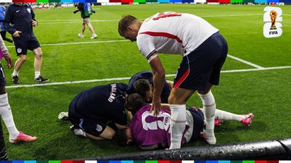 Henderson on the ground after the match (©Gallo Images)