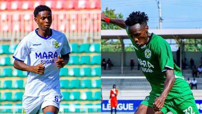 Robinson Musungu and Jim Owilli © Mara Sugar FC