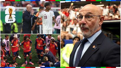 Luis de la Fuente is talking La Roja in the right direction (©Getty images)