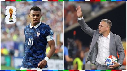 Kylian Mbappe vs Mohamed Ouahbi (©Getty images)