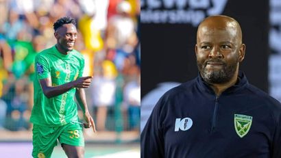 Duke Abuya/Manqoba Mngqithi ©Yanga/Golden Arrows