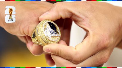 The NBA championship ring awarded to Golden State Warriors players after winning the 2022 title (©Getty Images)