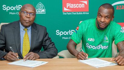 Ambrose Rachier, Hansel Ochieng © Gor Mahia