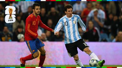 Messi against Spain many years ago (©Getty Images)