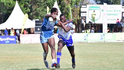 Daystar Falcons during Prinsloo 7s© Nashipae Tabby