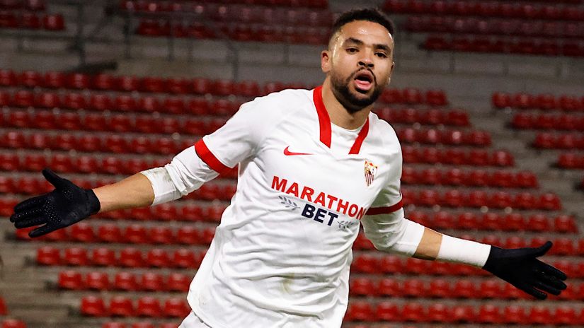 Youssef En-Nasyri is starring for Sevilla (©Reuters)
