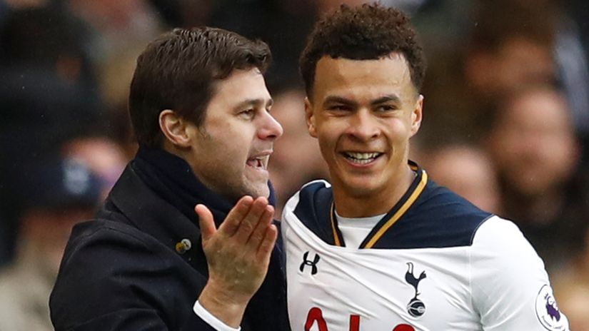 Mauricio Pochettino loved working with Dele Alli in his Tottenham days (©Reuters)