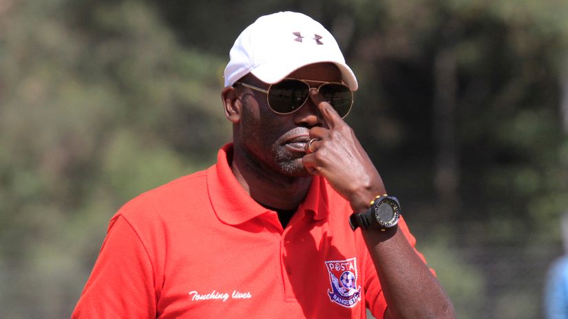 Posta Rangers coach Sammy 'Pamzo' Omollo ©MozzartSport