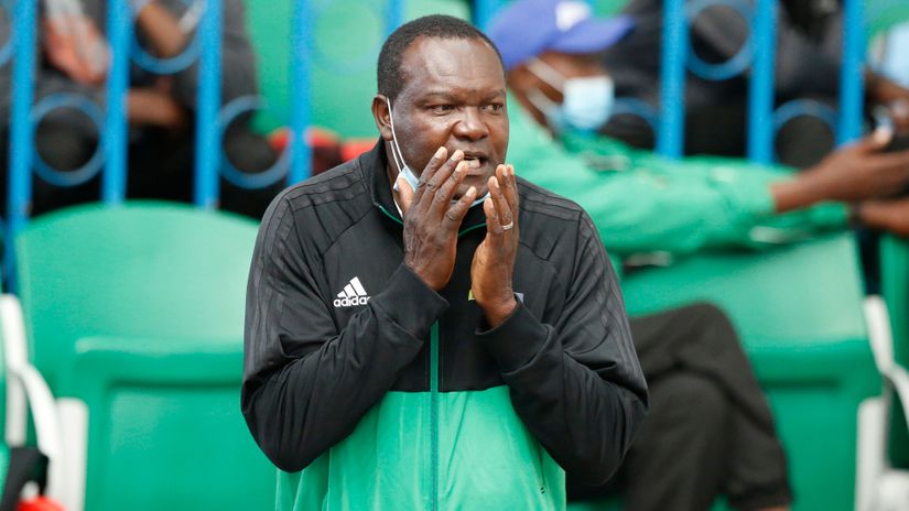 KCB Women's Volleyball team head coach Japheth Munala