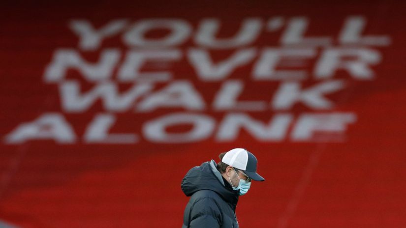 Jurgen Klopp at Anfield (©Reuters)