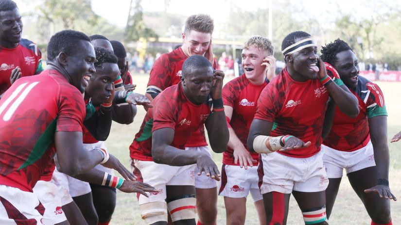 Kenya U20 players celebrating © Mozzart Sport