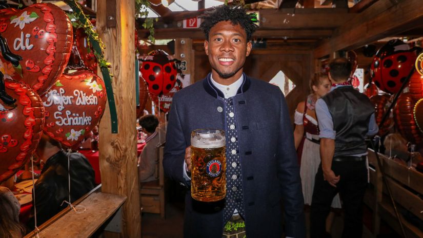 Let's have a toast for my new club: David Alaba (©Reuters)