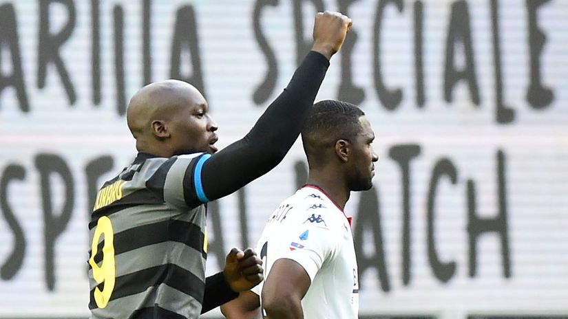 Romalu Lukaku rules Italy (©Reuters)