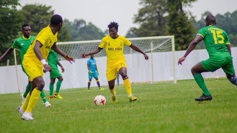 Part of the action as Wazito edged Zoo in Bukhungu ©mozzartsport