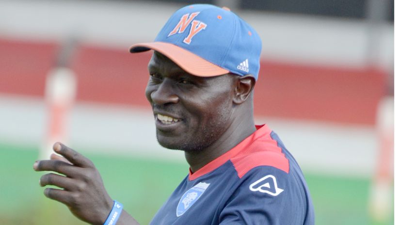 Tom Juma gestures in a past match ©mozzartsport