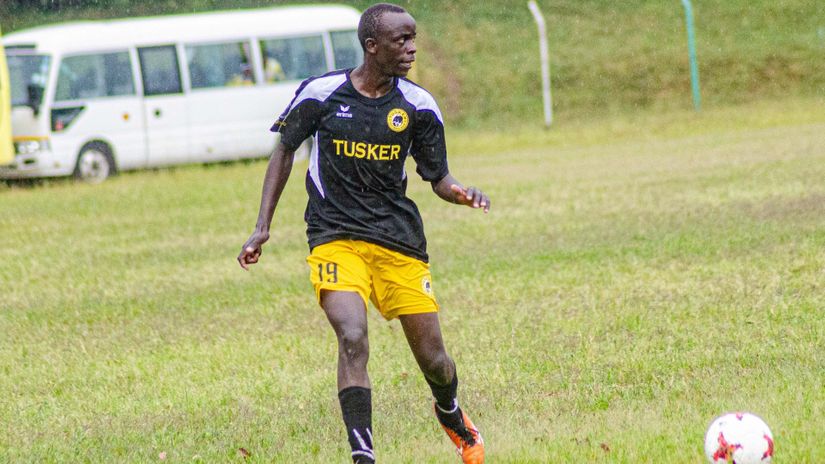 How Tusker defender defied his mother to become a footballer