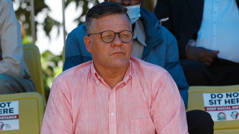 Ivan Minnaert during the Gor vs Posta game©mozzartsport