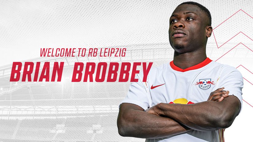 Brian Brobbey (©DieRotenBullen/Twitter)
