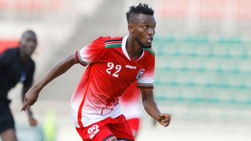 Abdallah Hassan in action against Tanzania©mozzartsport