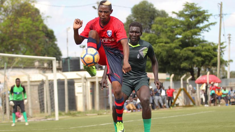 Michelle Katsvairo and Ivan Anguyo © Mozzart Sport