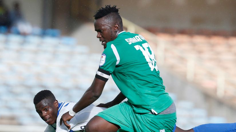 Haron Shakava leaves Vincent Oburu for the dead in a past match©mozzartsport