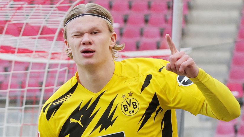 Hot property: Erling Braut Haaland (©AFP)