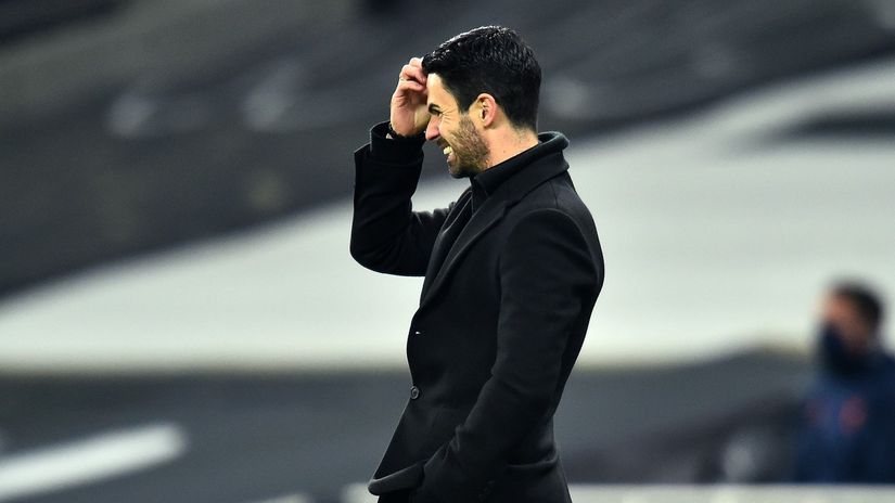 Mikel Arteta (©Pool/Gallo Images)