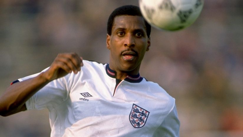 Viv Anderson in action for England in 1989 (©Gallo Images)