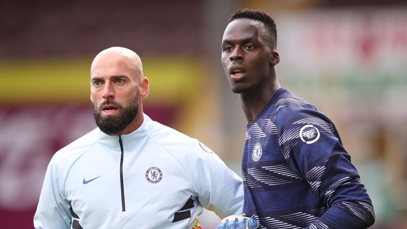 Caballero & Mendy (©Alex Pantling/Gallo Images)