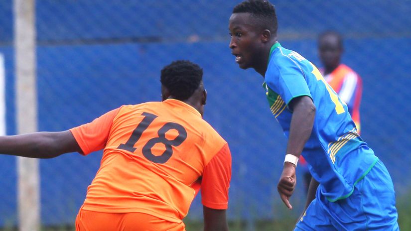 Humprey Katasi in action for Rising Stars ©mozzartsport