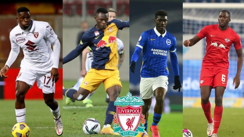 Singo, Daka, Bissouma, Konate (Soccrates Images/Chris Bauer/Pool/Christian Kaspar-Bartke/Gallo Images)