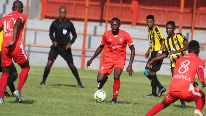 Abuya in action in a previous clash © Mozzzart Sport