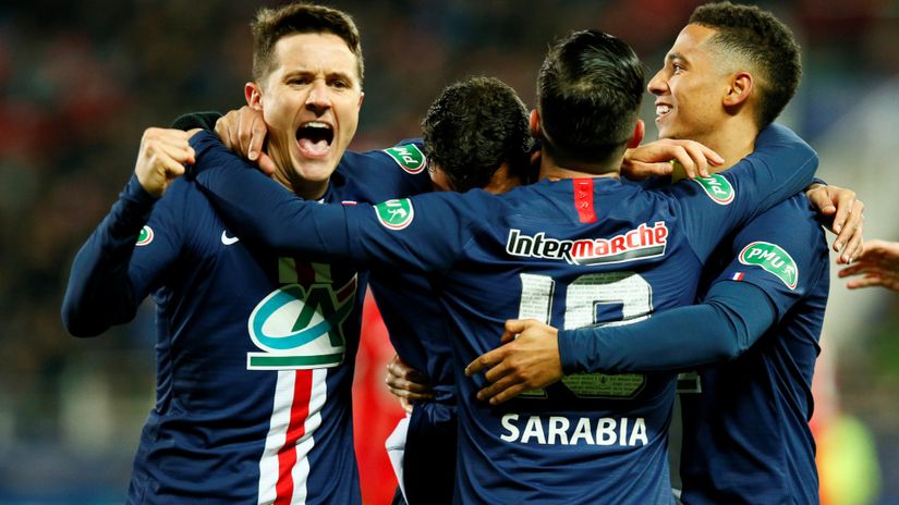 Ander Herrera in the PSG (©REUTERS/Emmanuel Foudrot)