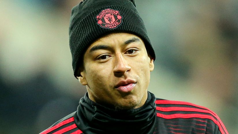 Tough times are behinf Jesse Lingard (©AFP)