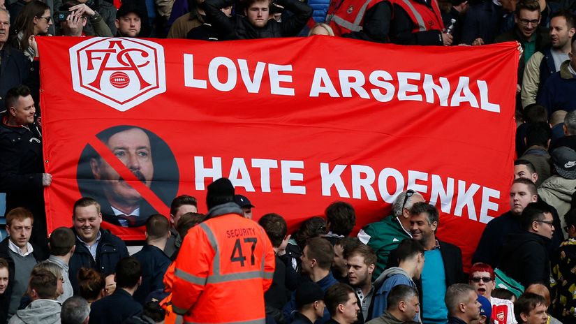 Arsenal fans never took to Kroenke's ownership (©AFP)