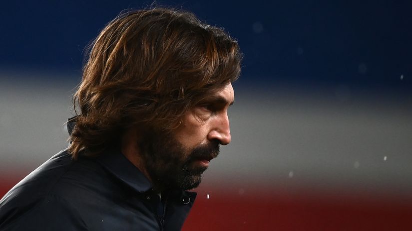 Juventus coach Andrea Pirlo (©AFP)