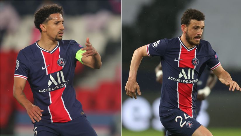 Marquinhos & Florenzi (©Alex Grimm/Gallo Images)