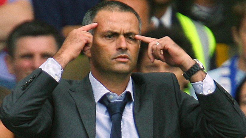 Jose Mourinho (©REUTERS/Stephen Hird)