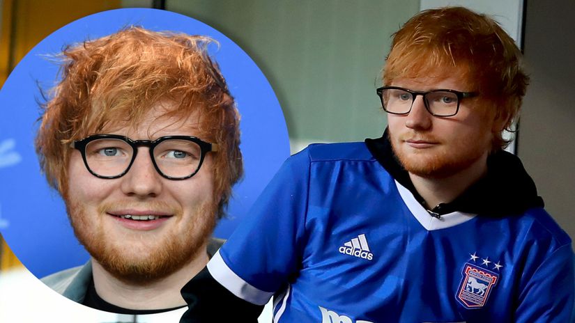 Tractor Boy Ed Sheeran (©Gallo Images/AFP)