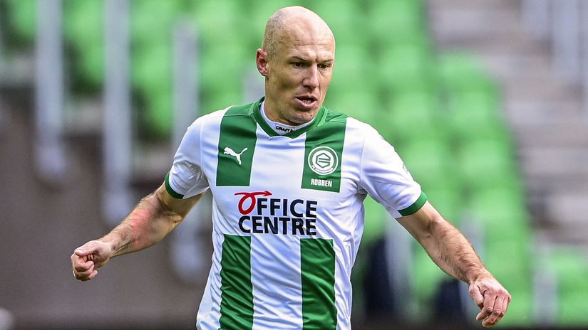 Arjen Robben loves playing for Groningen again (©AFP)